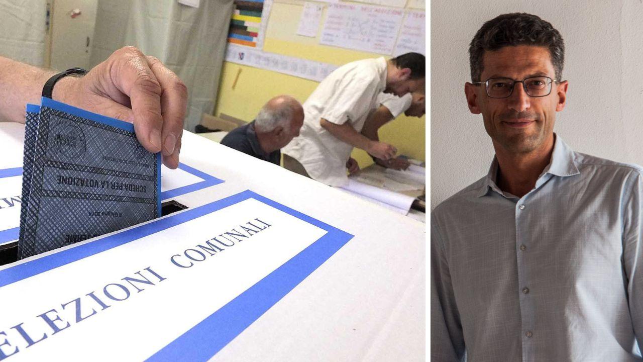 Pistoia verso il voto, a dx il candidato sindaco del centrosinistra Giovanni Capecchi