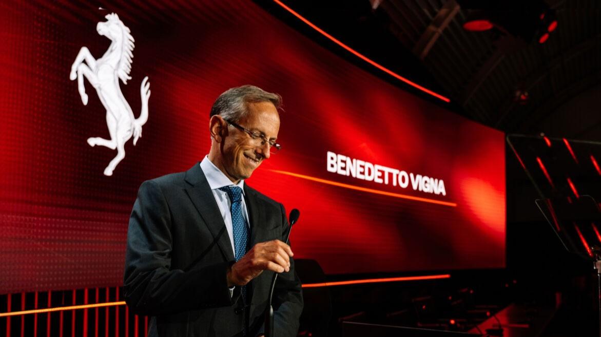 Benedetto Vigna, amministratore delegato di Ferrari