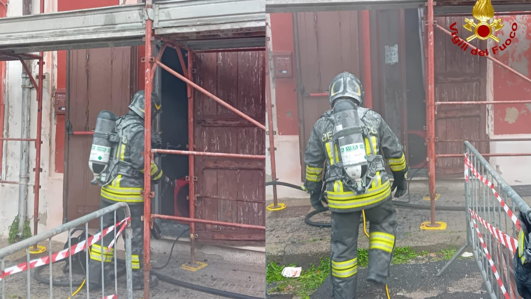 Paura a Sassari, scoppia un incendio in un ristorante