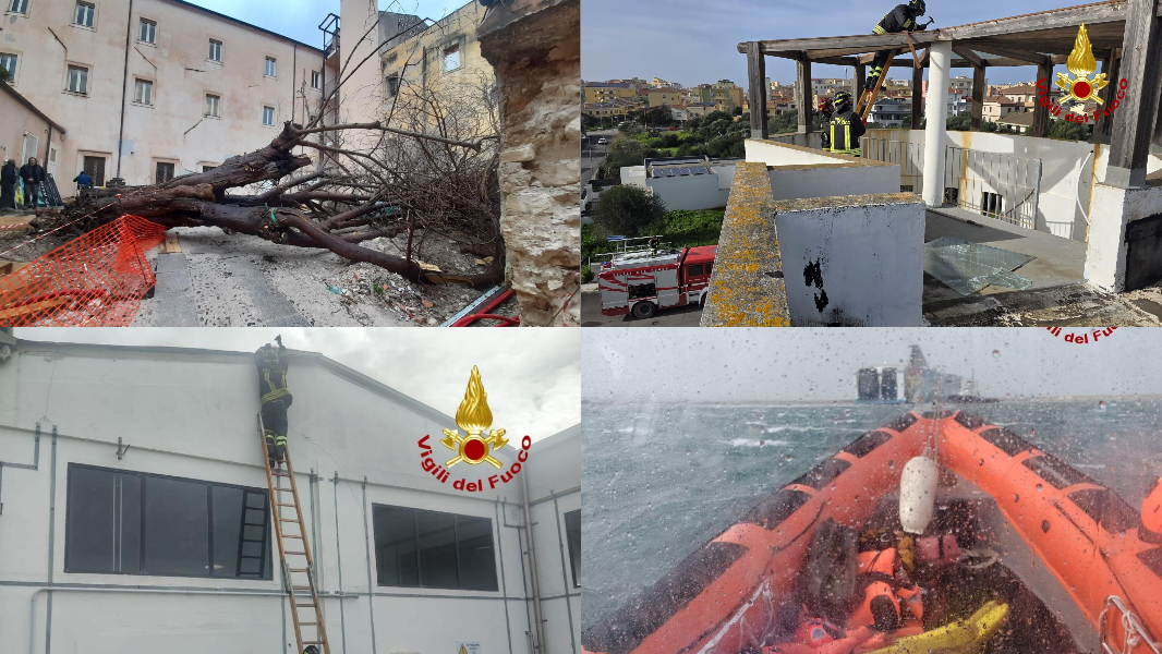 Maltempo: capannoni scoperchiati, famiglie evacuate e negozi chiusi, 500 interventi dei vigili del fuoco – le zone più colpite