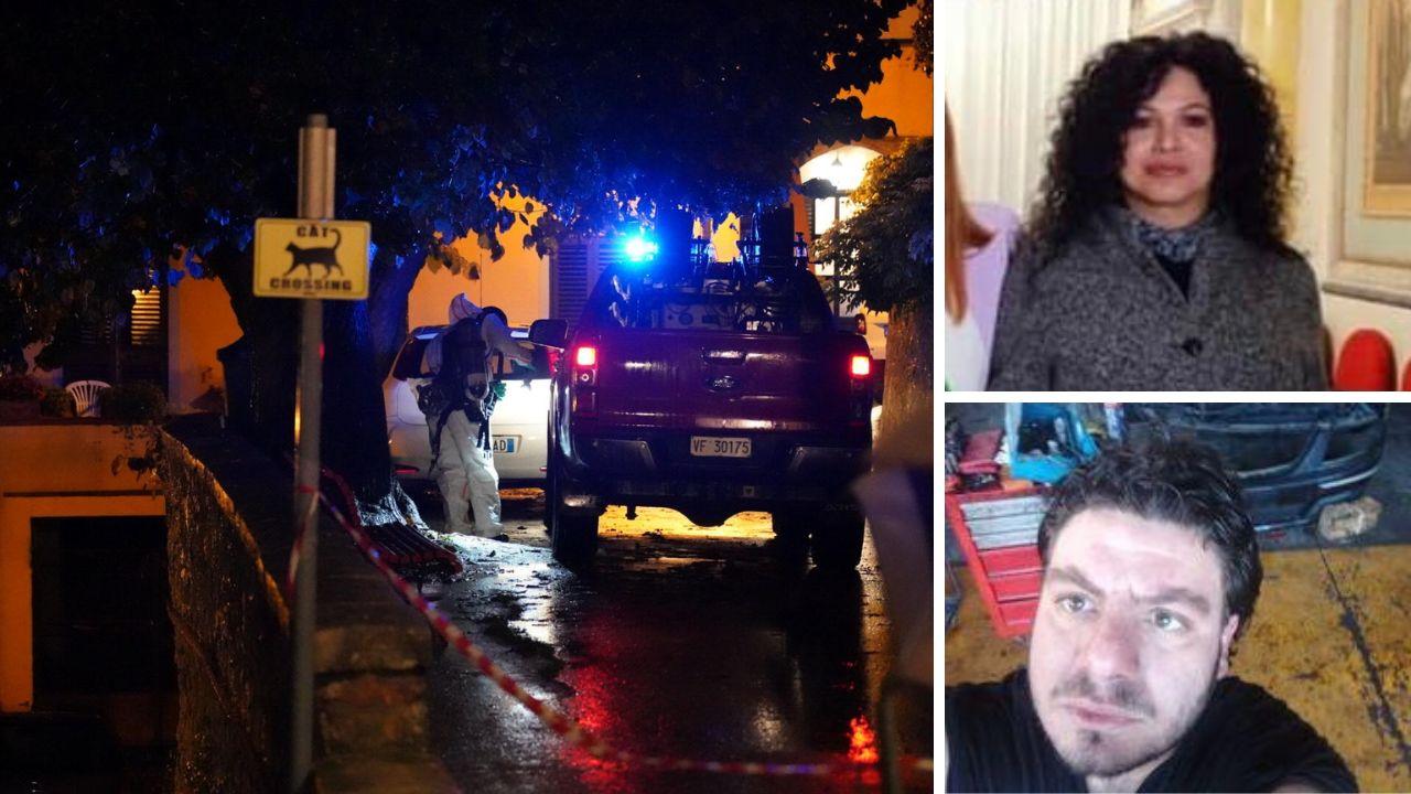 
	Il luogo del ritrovamento del cadavere, a dx in alto Flavia Mello Agonigi e&nbsp;Kristian Emanuele Nannetti

