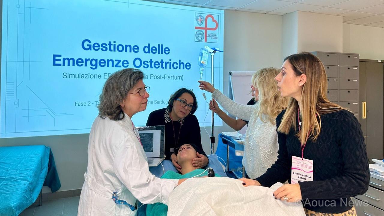 Emergenze ostetriche, simulazioni in sala parto per salvare mamma e bimbo