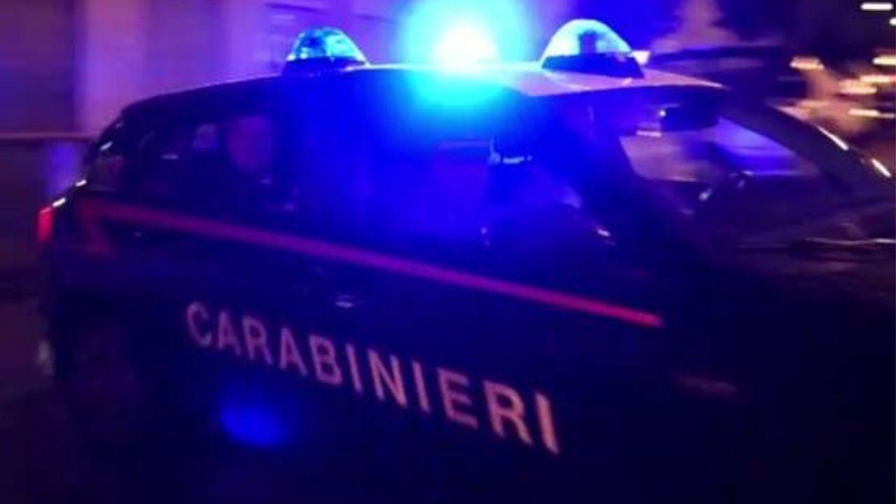 Sul posto i carabinieri (Foto di repertorio)