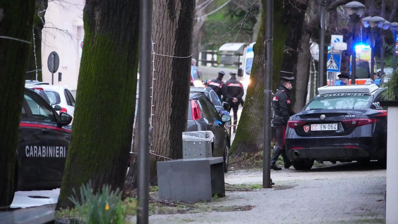 La zona dell'omicidio (foto Stick)