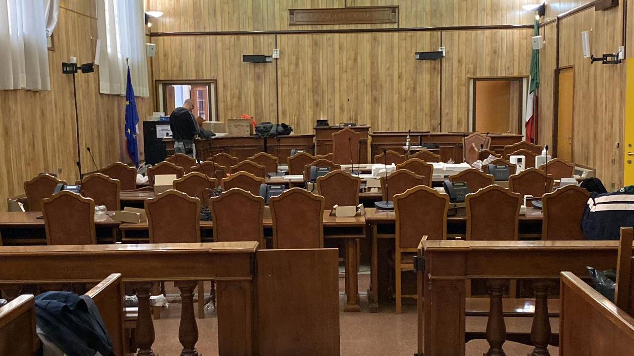 Un'aula di tribunale (foto d'archivio)