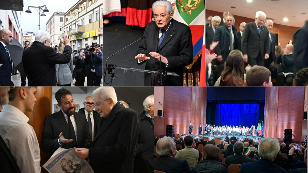 Nuoro, il grande giorno con Mattarella per il centenario del Nobel a Deledda: in platea studenti e autorità – VIDEO la diretta