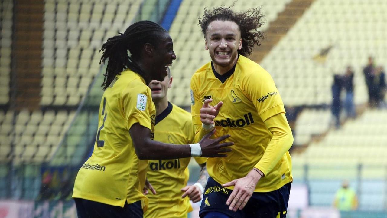 L'esultanza di Massolin 