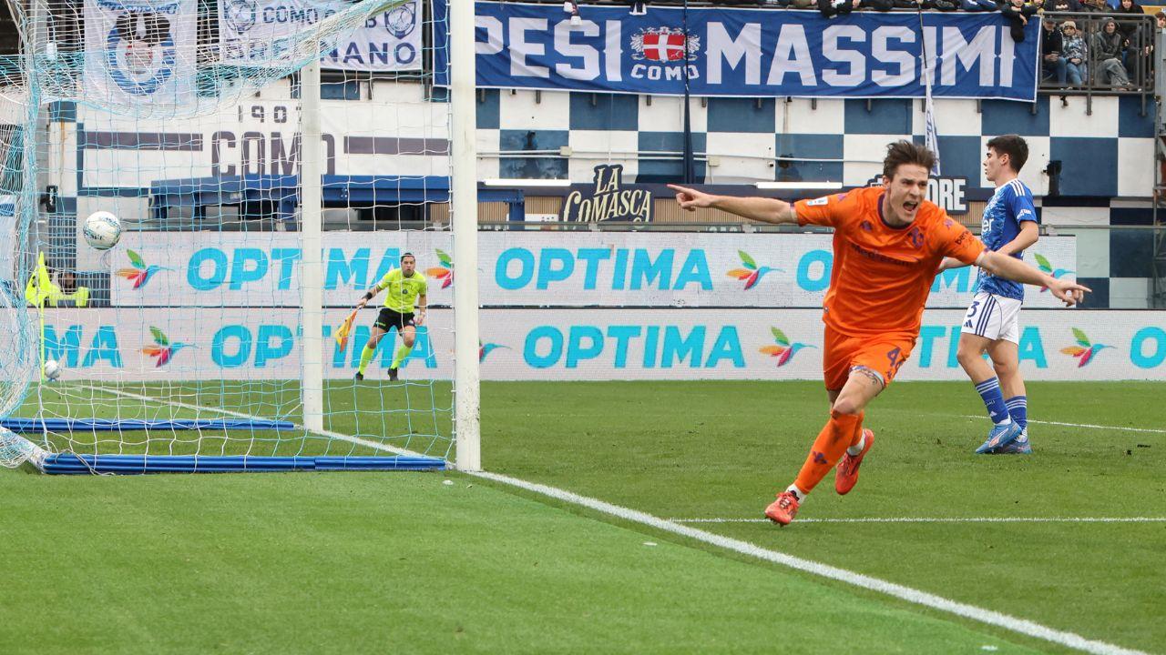 
	L'esultanza dopo il primo gol

