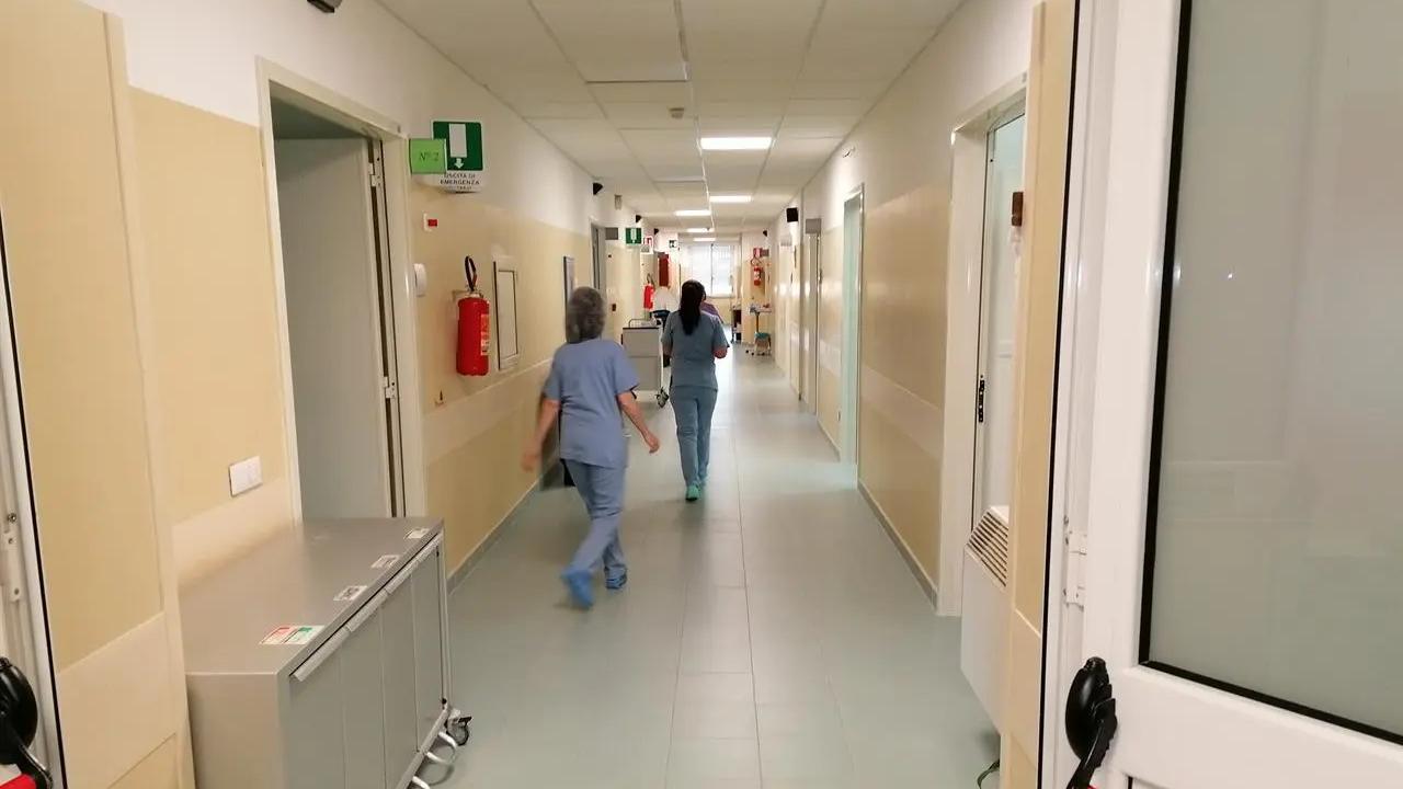 Una corsia di ospedale 