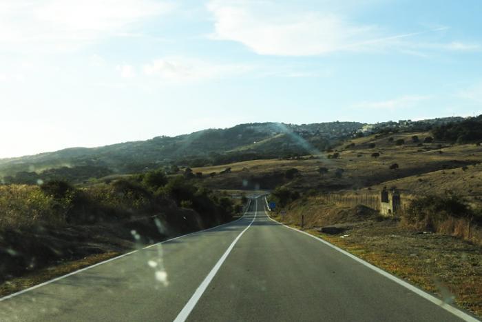 Ozieri, esonda il fiume: la Statale 128 bis chiusa al traffico