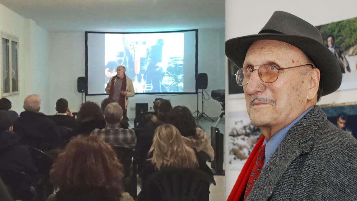 Una lezione del Cineclub e il regista Piero Livi