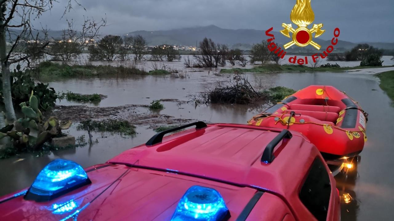 Dopo giorni di pioggia il Rio Mannu fa paura, esondazioni a Sassari, Ozieri e Porto Torres: diverse famiglie evacuate
