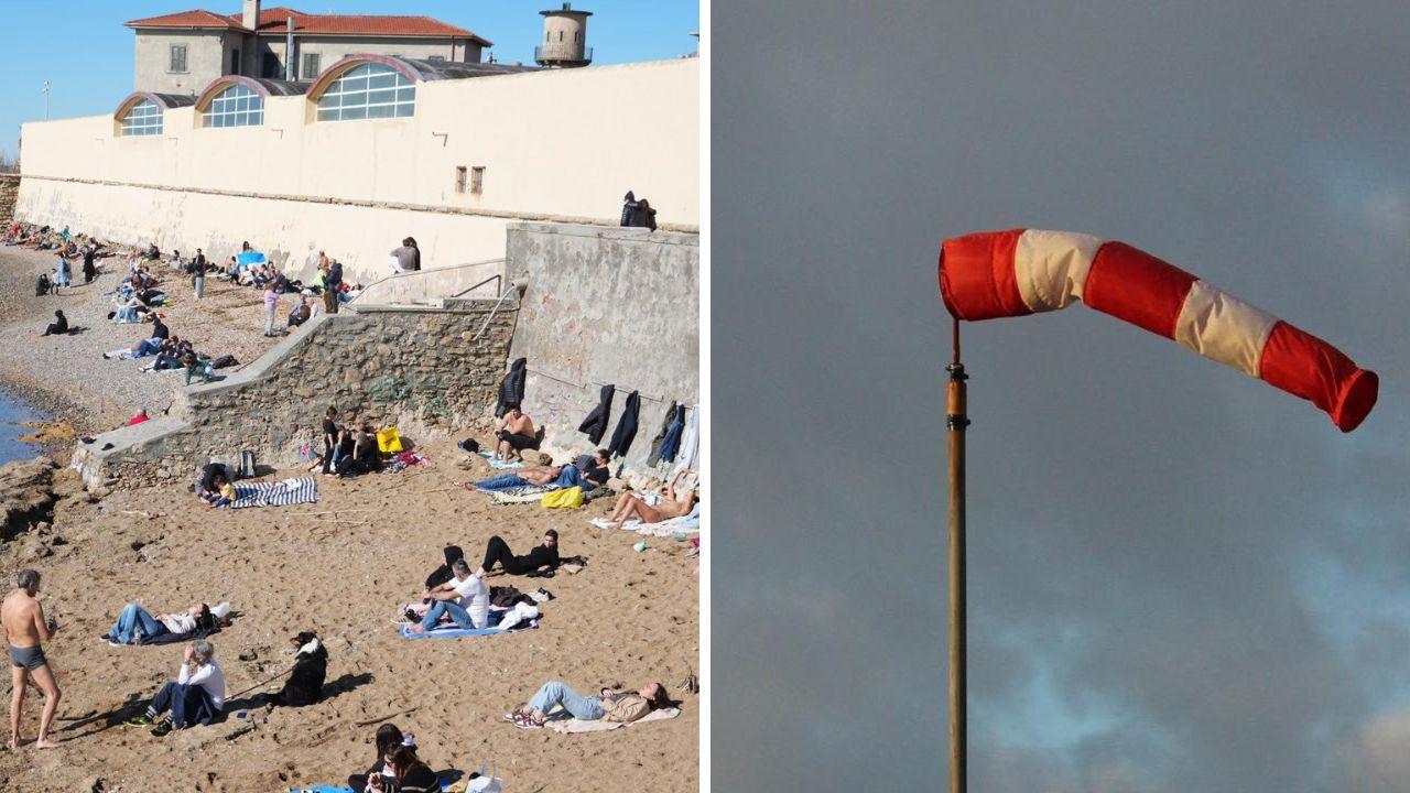 A sinistra Livorno oggi (foto Stick)