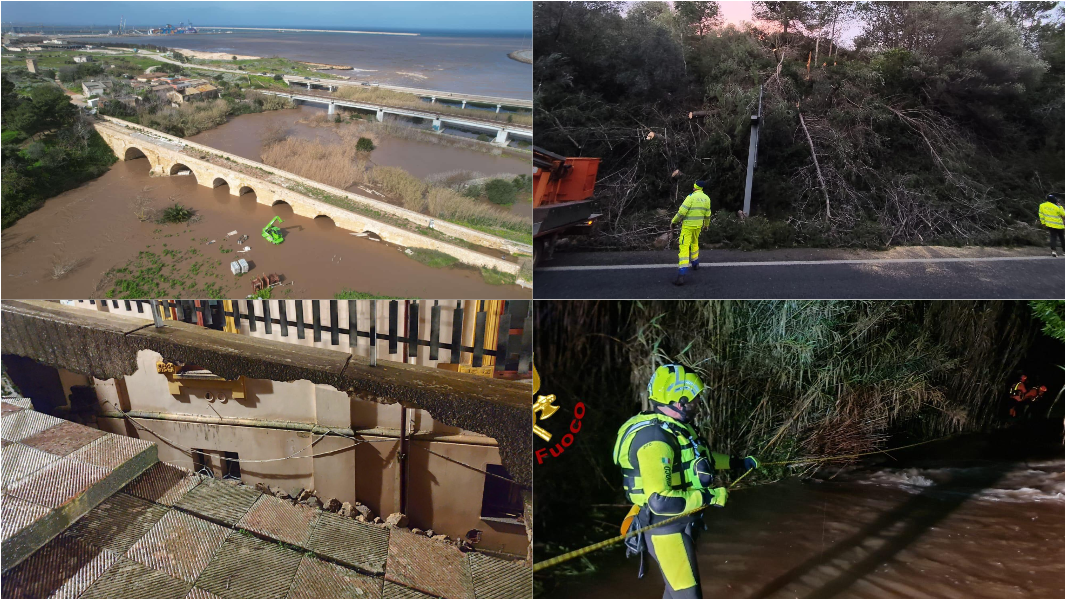 Esondazioni, black out, crolli, famiglie evacuate: i fiumi fanno ancora paura. Prorogata l’allerta meteo