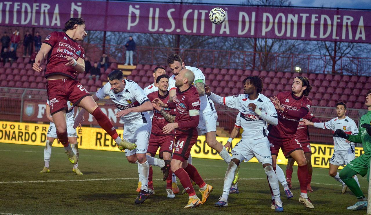 
	Un'azione del match (foto Stick)

