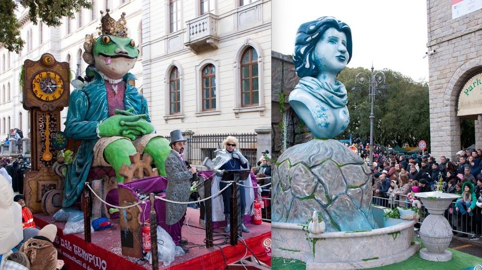 Da sinistra Re Giorgio e Mannena (foto Gianmario Pedroni)