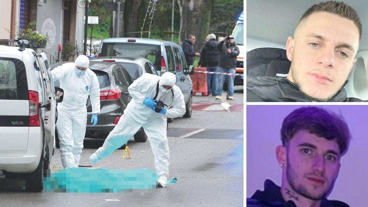 I rilevi a Montecalvoli, Kevin Muharremi (in alto) e Renato Xyke (in basso)