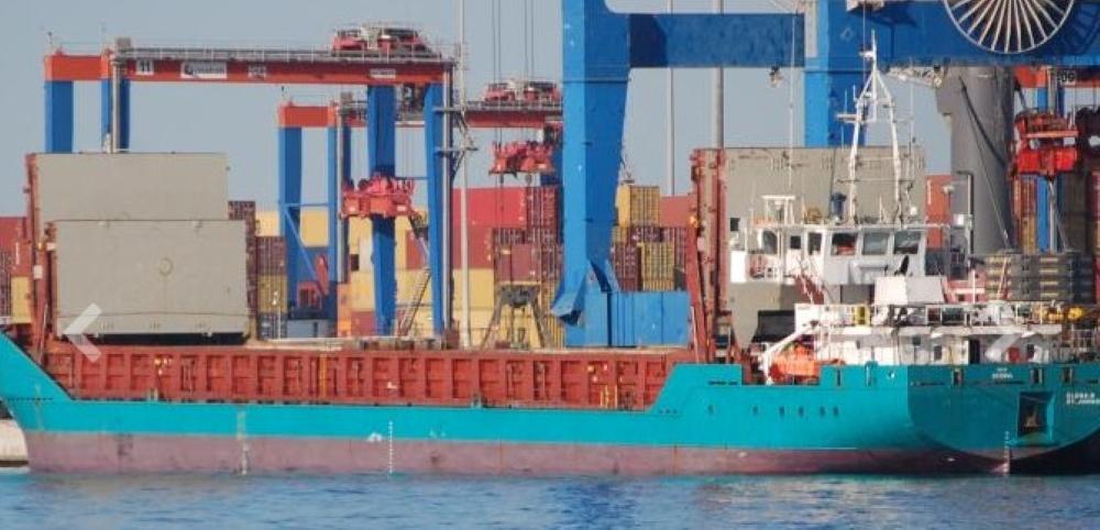 Impianto antincendio ko e scarsa sicurezza a bordo: fermato un cargo con bentonite a Porto Torres