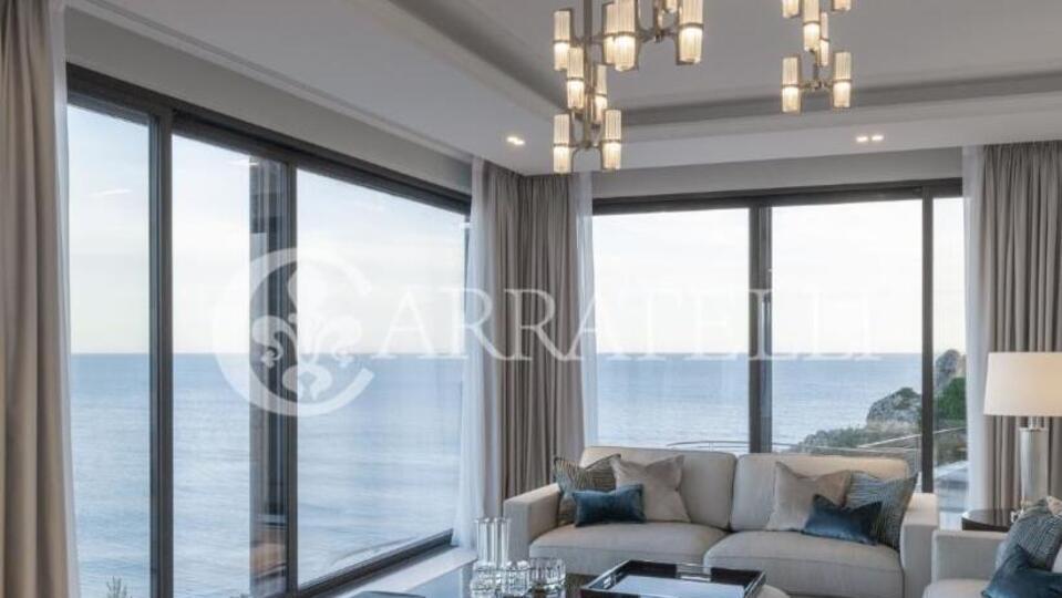 L’interno di una villa in vendita ad Ansedonia (foto Carratelli)