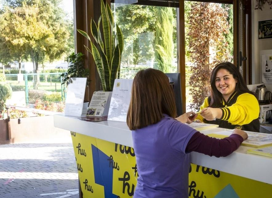 
	Un&rsquo;addetta al lavoro in una struttura Human Company (Foto d&rsquo;archivio)

