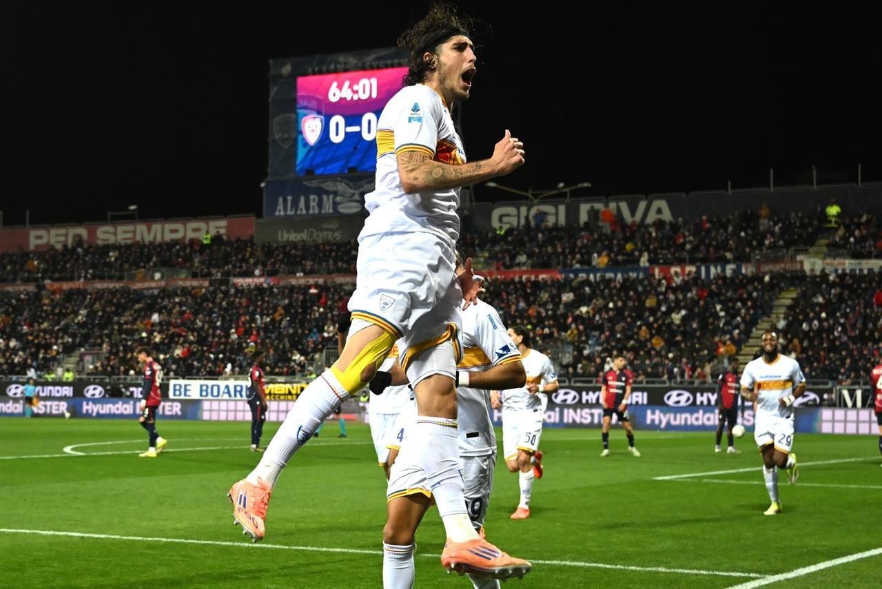 Cagliari-Lecce: 0-1. Ospiti avanti, la sblocca Gandelman- LA DIRETTA