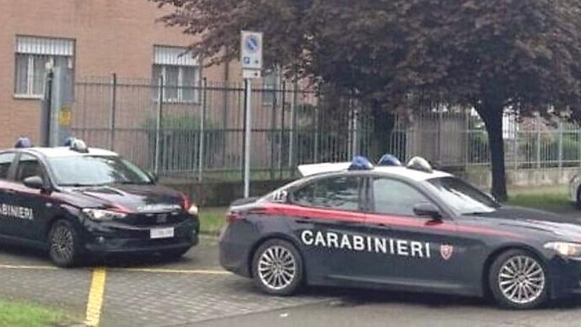 L'intervento dei carabinieri nella casa a Formigine