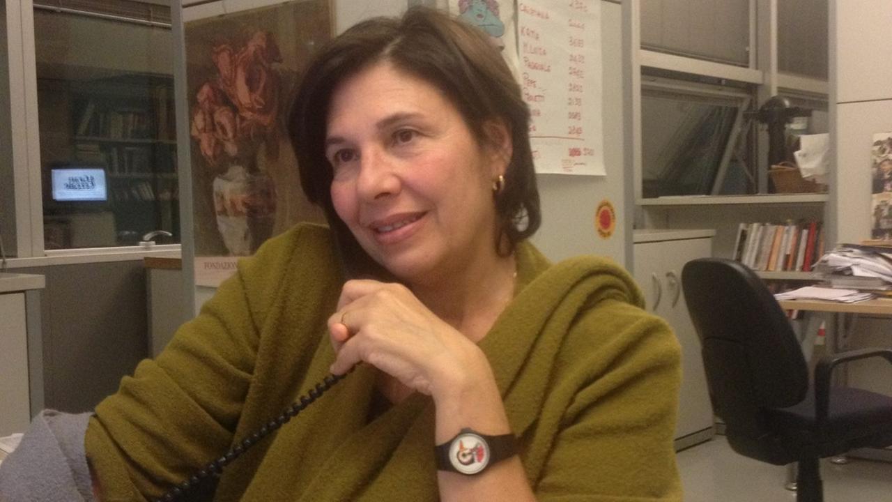 Giovanna Casadio in una foto dal suo profilo Facebook