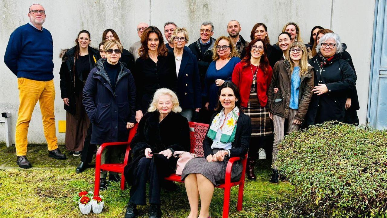 La panchina dedicata a Barbara Capovani