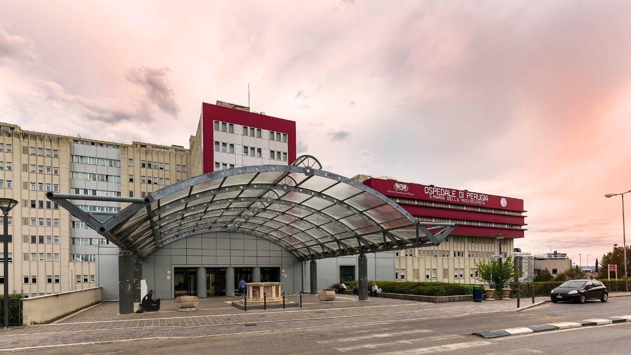 
	L'ospedale di Perugia (foto d'archivio)

