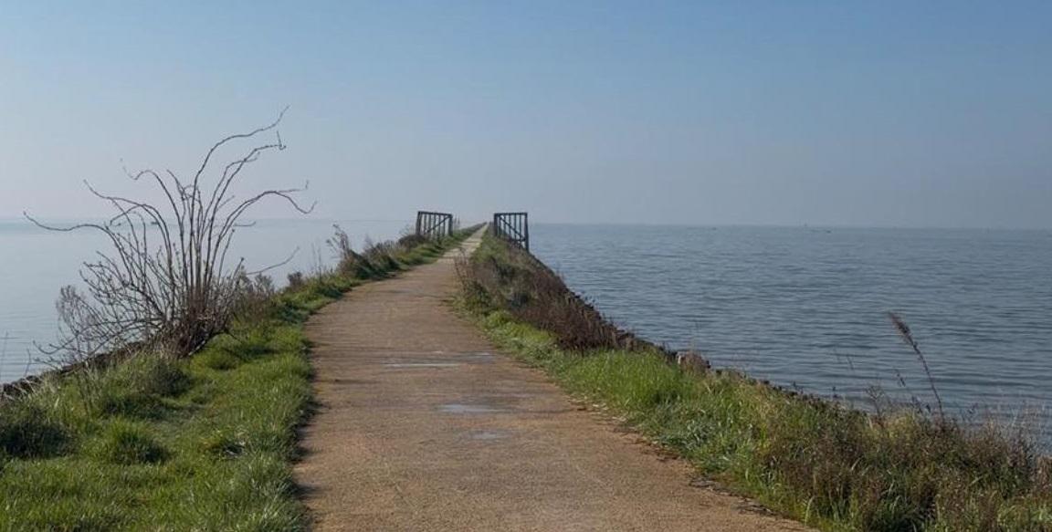Allarme a Comacchio, l’Argine degli Angeli sta franando