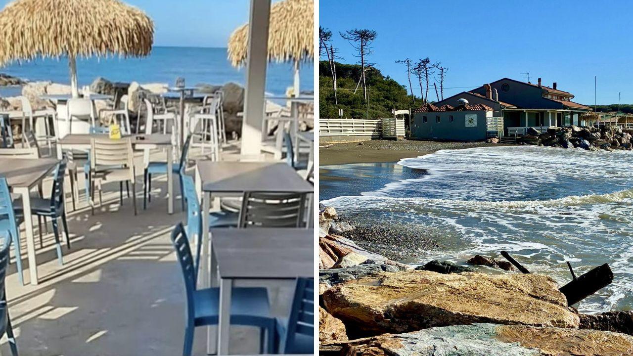 
	Due scorci dello stabilimento

