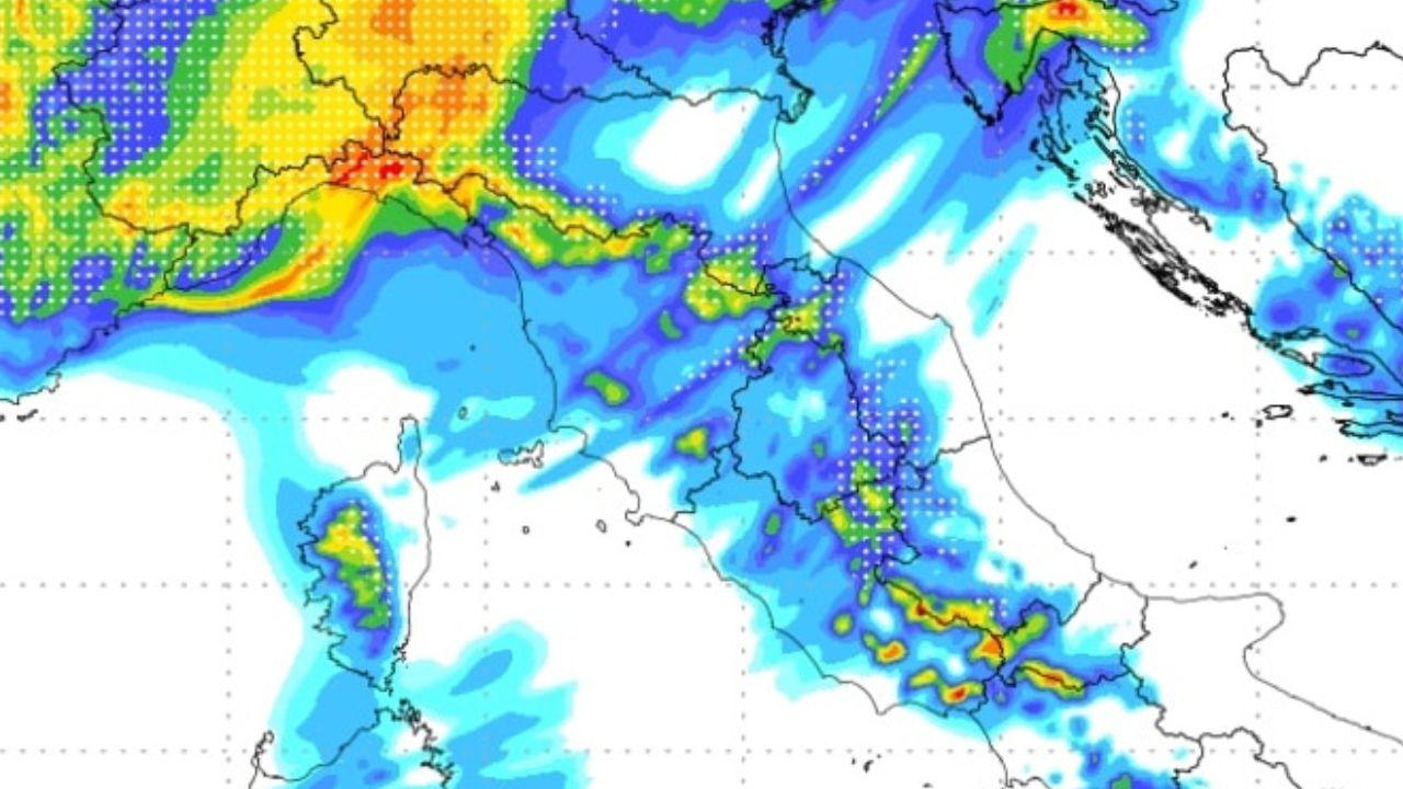 
	Il maltempo in arrivo in Toscana gioved&igrave; 19 febbraio

