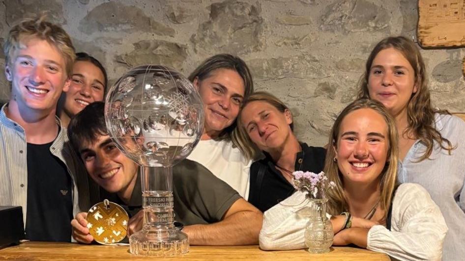 I fratelli Tabanelli con i figli di Anna Maria Tonielli