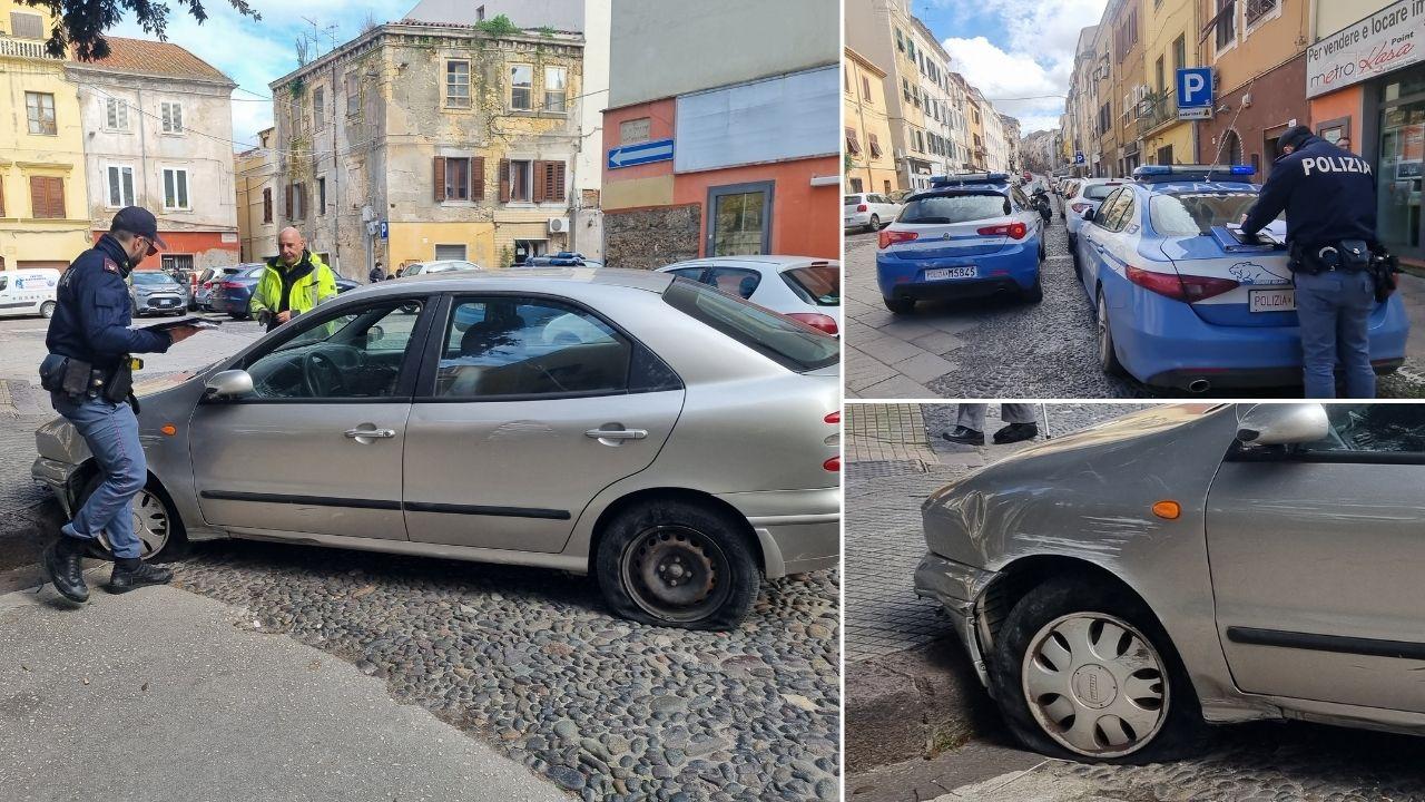 Sassari, inseguimento in centro storico: la polizia ferma un sospettato
