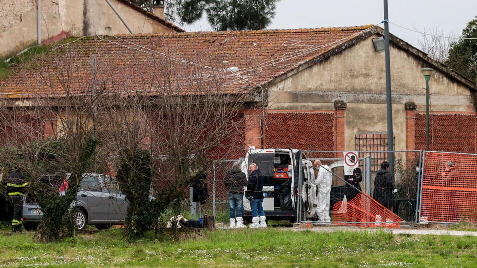 Il luogo in cui è stato trovato il cadavere