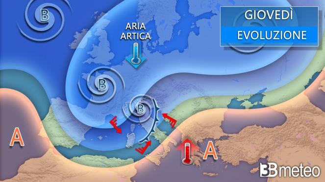 Il maltempo non dà tregua alla Sardegna, arriva il ciclone Pedro: piogge e venti di burrasca