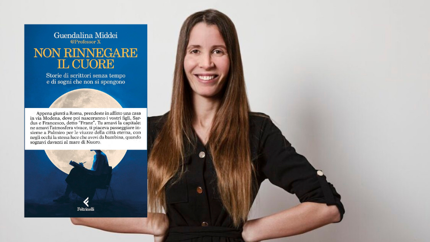 «Davanti al mare di Nuoro», la gaffe nel nuovo libro di Guendalina Middei che sta facendo il giro del web