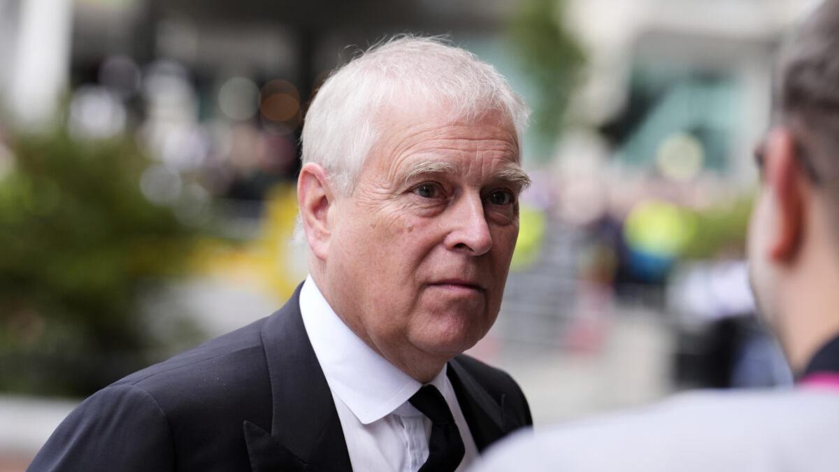 Caso Epstein, il principe Andrea rilasciato dopo 12 ore di interrogatorio