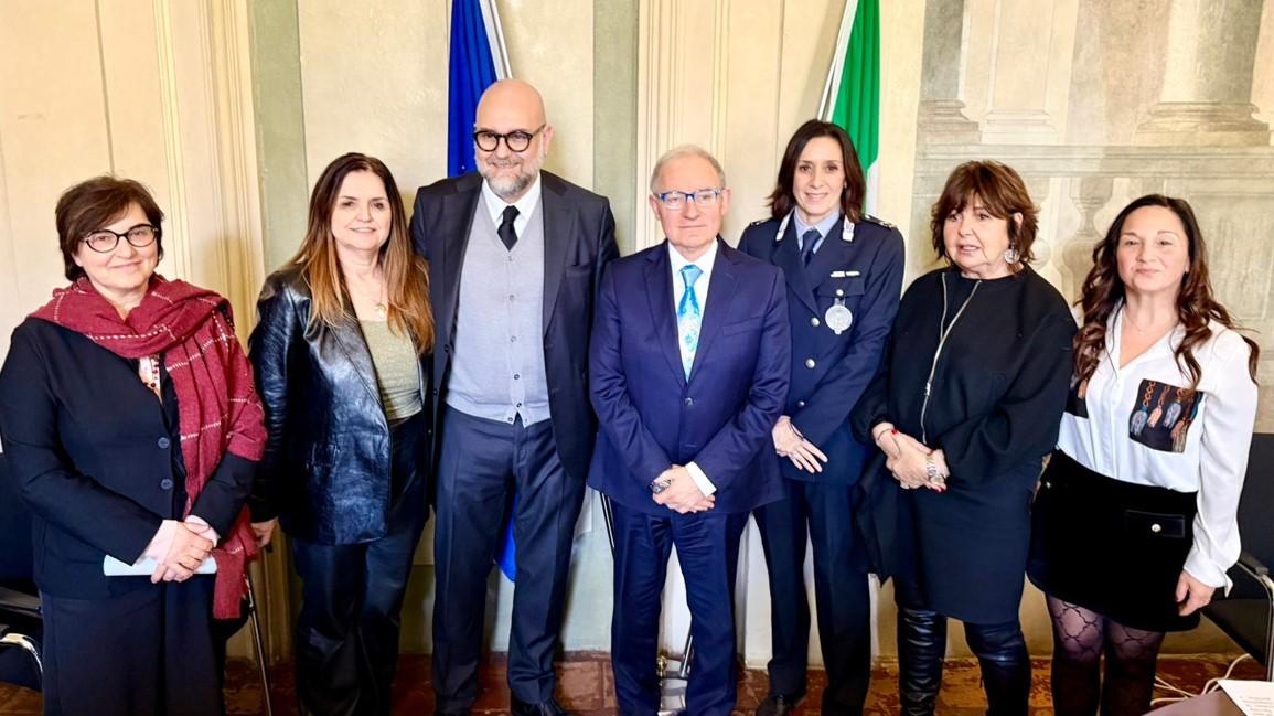 La presentazione del progetto con procuratore capo e sindaco