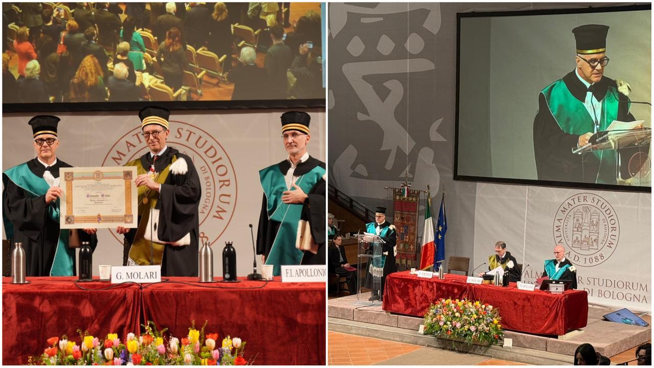 La cerimonia all'Alma Mater Studiorum