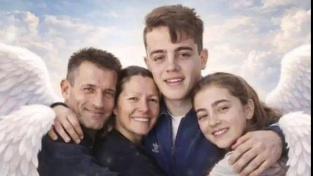 La famiglia Kola deceduta la sera del 4 febbraio per le esalazioni del monossido di carbonio sprigionato da una caldaia