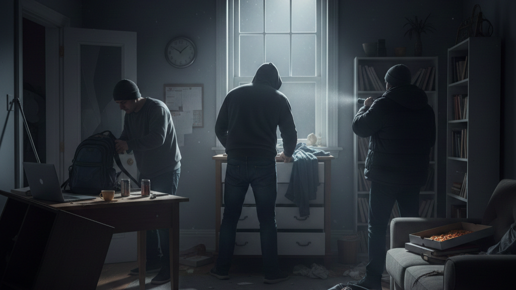 Scopre tre ladri in casa, loro si scusano: «Abbiamo sbagliato appartamento». E vanno via