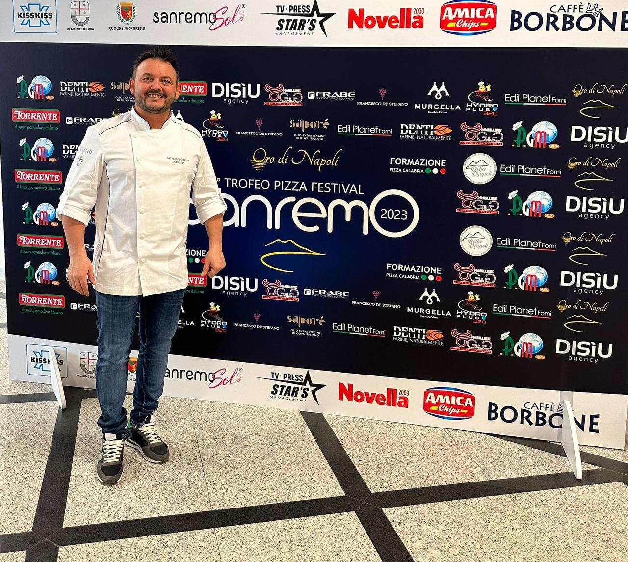 Da Scandiano al Festival, le pizze reggiane di Tommaso Dattoli protagoniste a Sanremo
