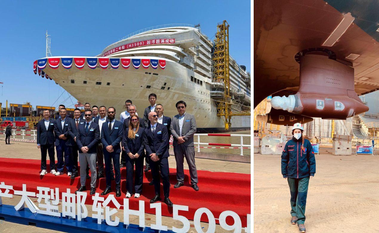 Da Livorno in Cina a costruire navi da crociera: Giulia Chiama nel team di Fincantieri