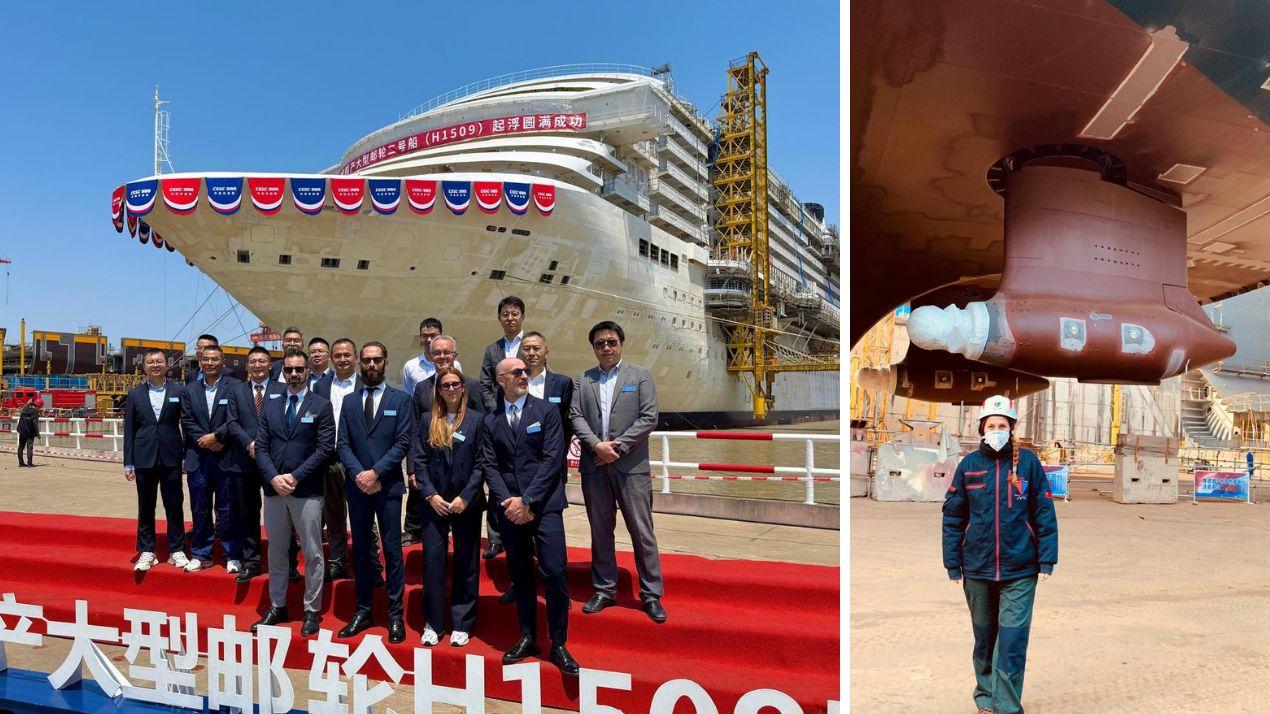 Da Livorno in Cina a costruire navi da crociera: Giulia Chiama nel team di Fincantieri