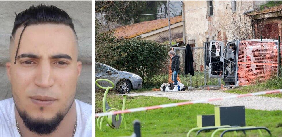 
	Issam Chlih e il luogo del ritrovamento del corpo di Silke

