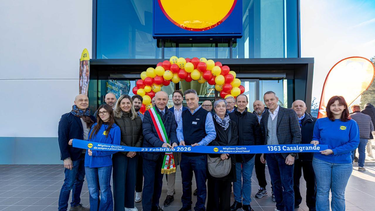 Il Lidl apre il nuovo punto vendita a Casalgranade