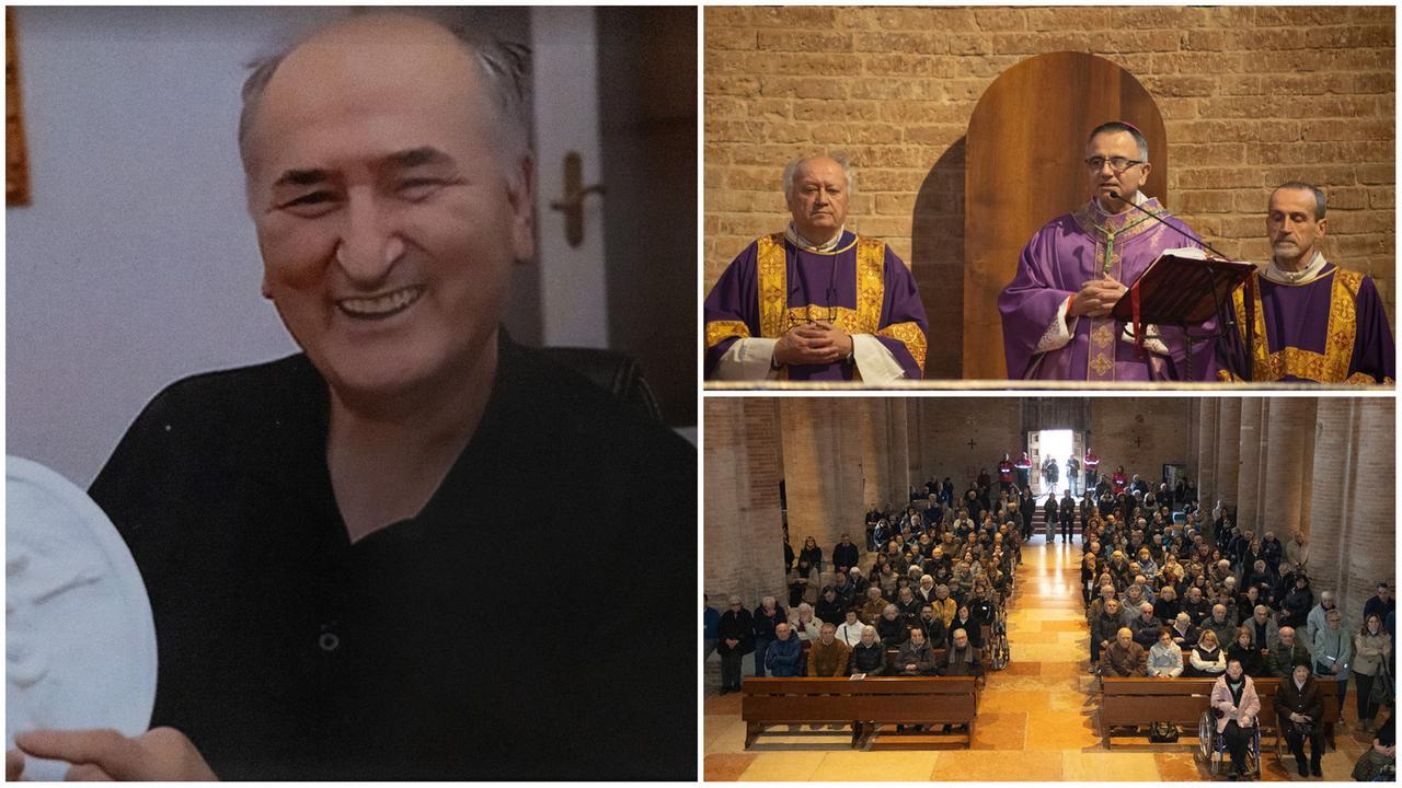 Il funerale di don Gianni a Nonantola