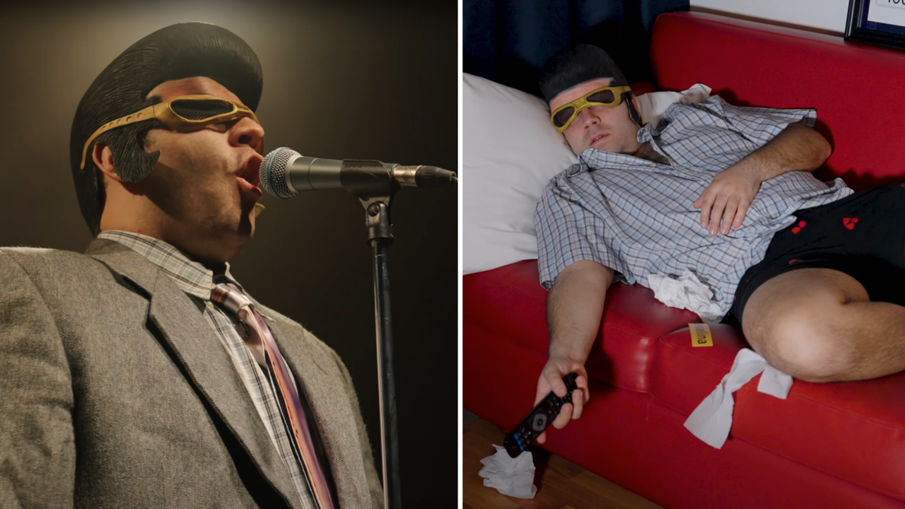 Sanremo, tutti pazzi per Tony Pitony: chi è il cantante mascherato da Elvis e perché è diventato famoso