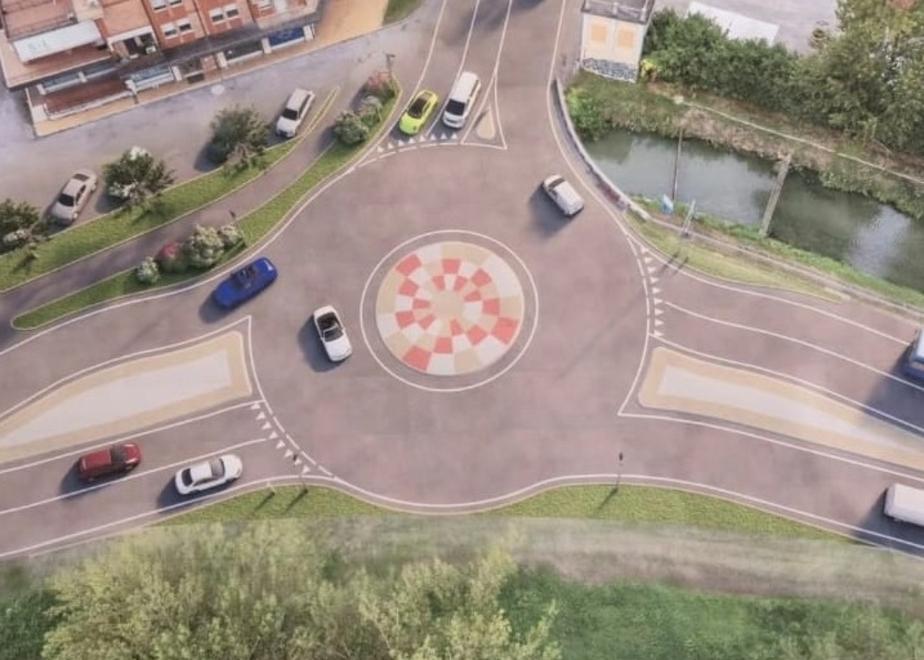 A Ferrara nuova rotatoria da 350mila euro: «Renderà il traffico fluido e sicuro»
